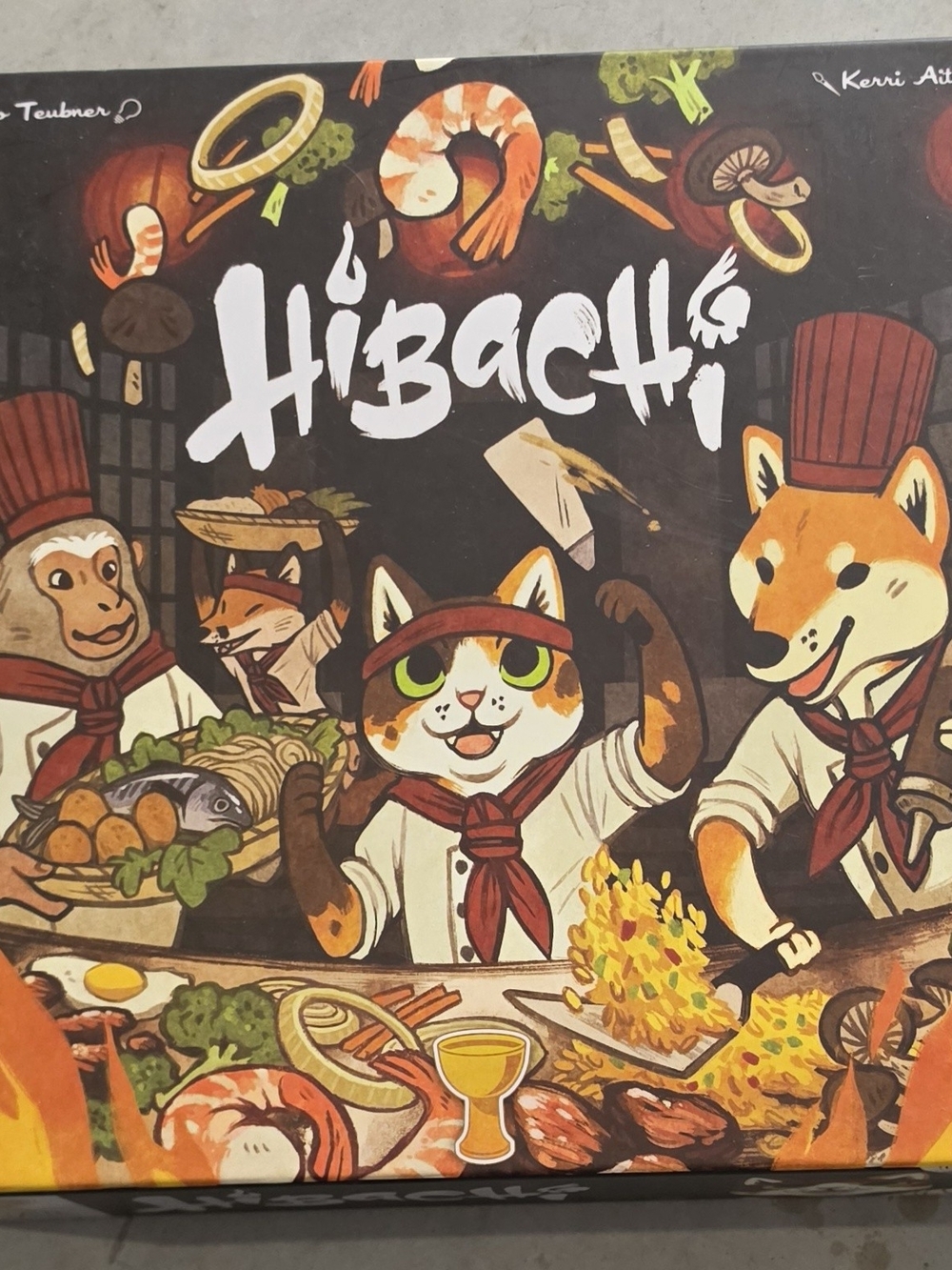 Hibachi Board Game